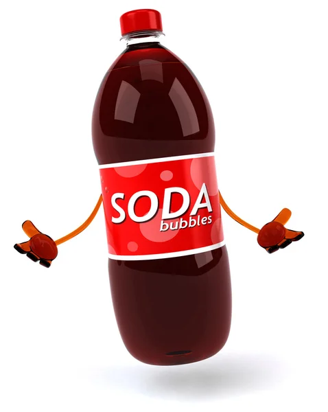 Illustration amusante Soda — Photo