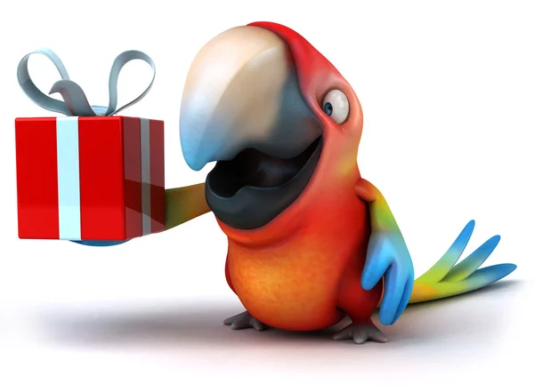 Papagei 3D — Stockfoto