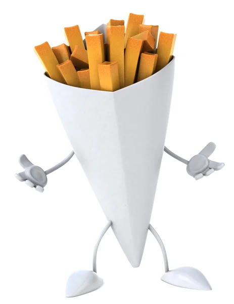 Funny French fry — Stock Photo, Image