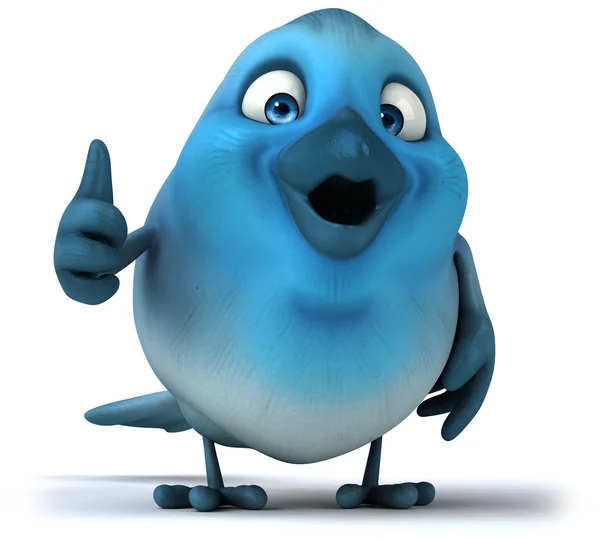 Blue robin — Stock Photo, Image