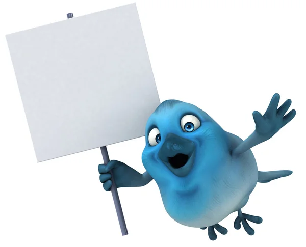Blue robin — Stock Photo, Image