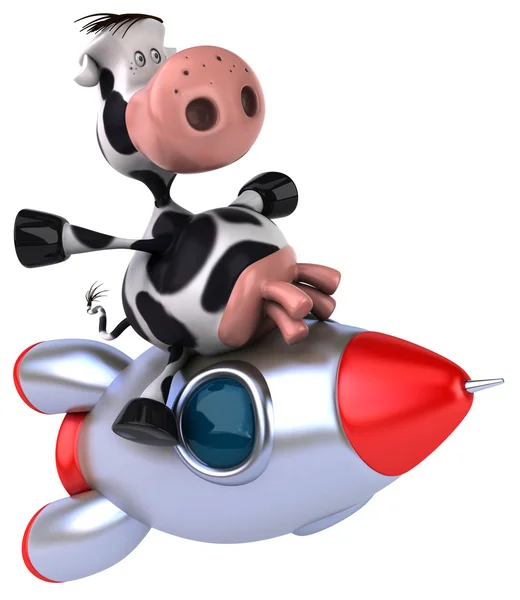 Fun cow — Stock Photo, Image