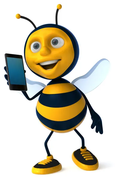 Cartoon bee — Stockfoto