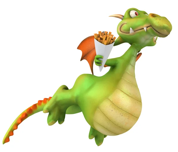 Dragon 3d illustration — Stock Photo, Image
