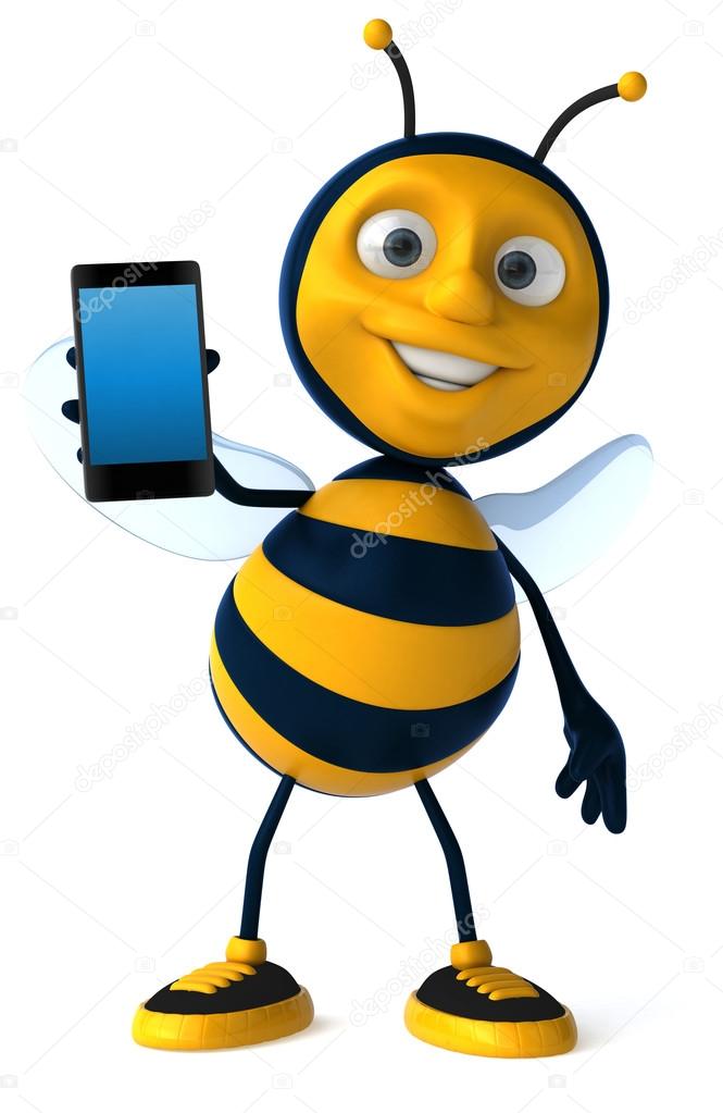 Cartoon bee