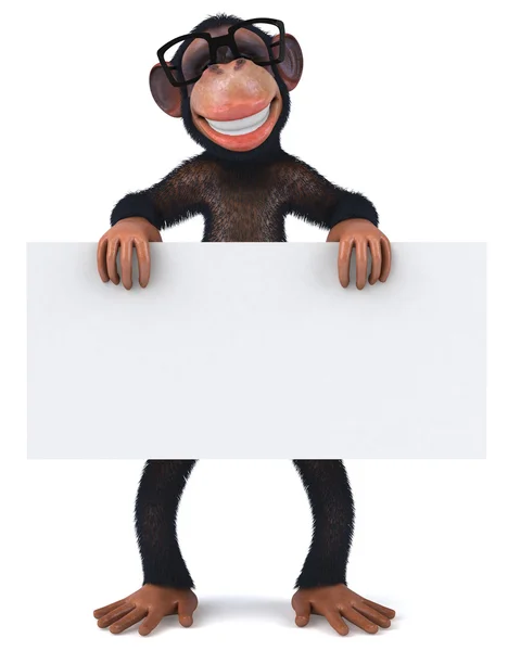 Scimmia divertente — Foto Stock