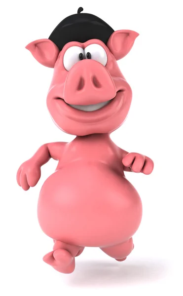 Cerdo gracioso — Foto de Stock