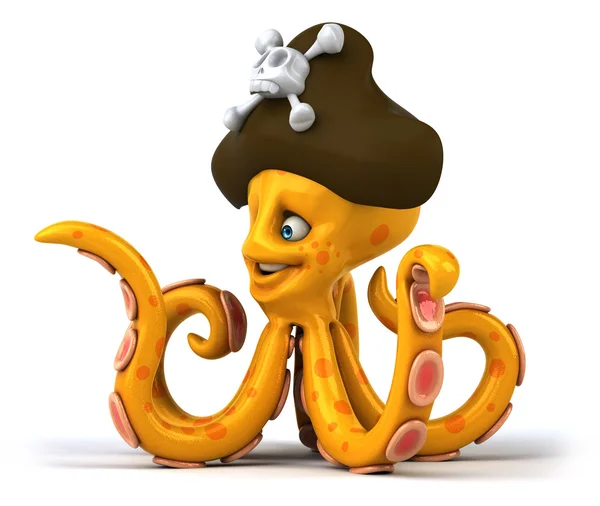 Gele octopus — Stockfoto