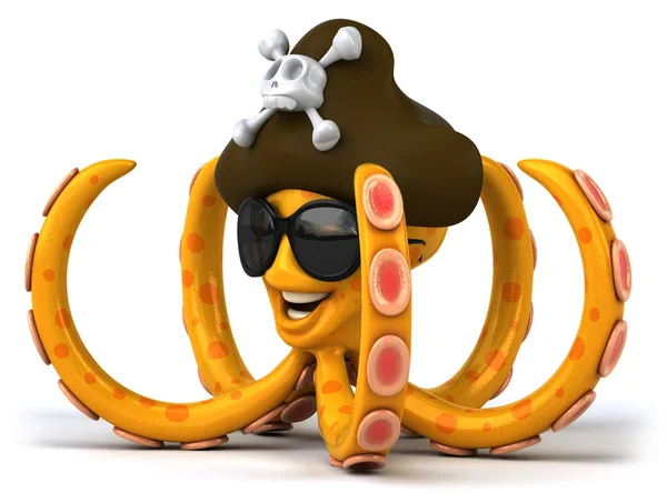 Gelber Oktopus — Stockfoto