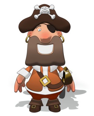 eğlenceli bir korsan