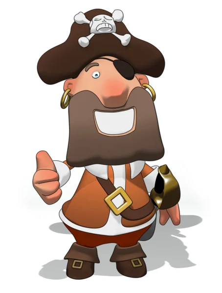Leuke piraat — Stockfoto
