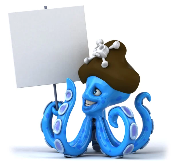 Pirate Octopus — Stock Photo, Image