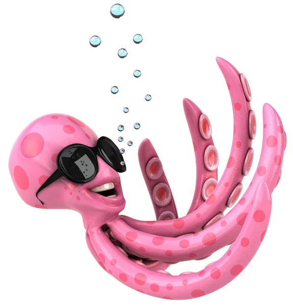 Zábava chobotnice — Stock fotografie