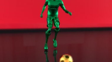 Bir futbol maçının 3D hareket tasarımı