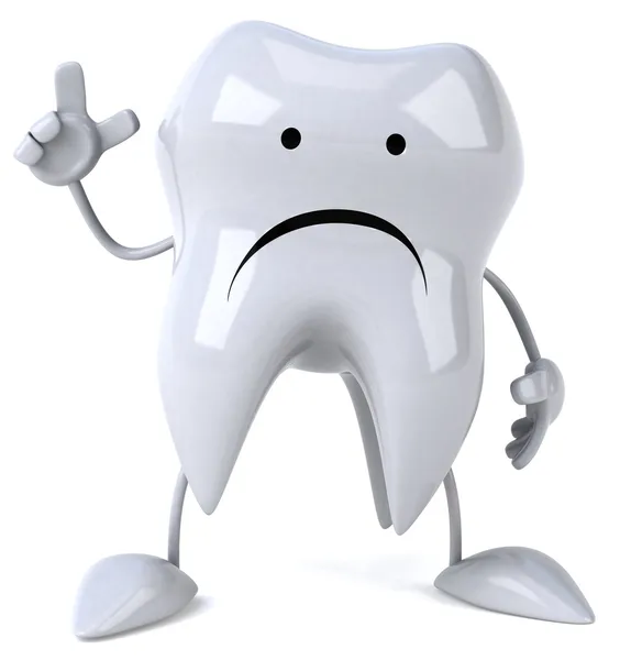 Üzgün diş — Stok fotoğraf