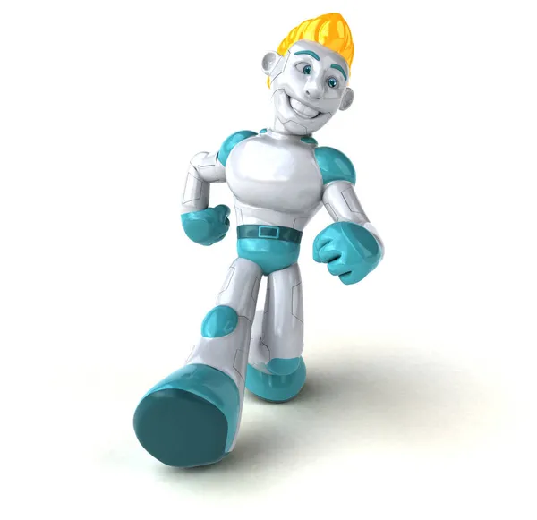 Personaggio Robot Illustrazione — Foto Stock