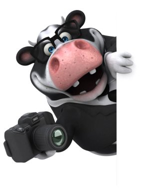 Kamera ile Eğlenceli - 3d İllüstrasyon