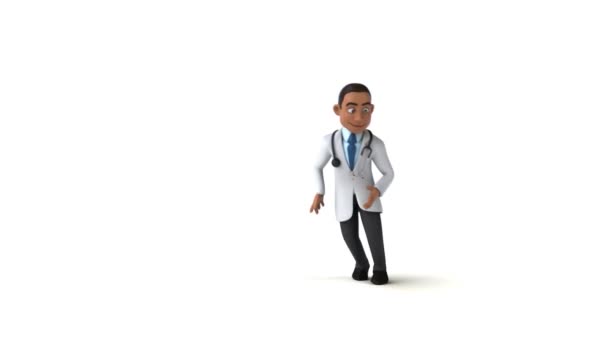 Funny Cartoon Character Doctor Dancing Animation — Stock Video © julos  #539615894