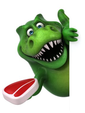 Et - 3d çizim ile eğlenceli dinozor