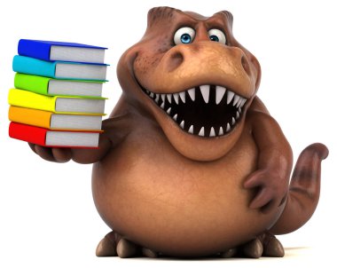 Eğlenceli Trex ile - 3d çizim kitapları