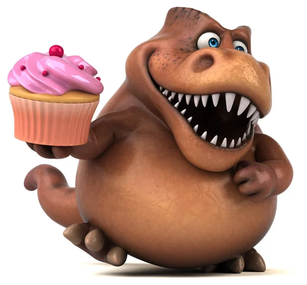 Kekle Eğlence Trex - 3D İllüstrasyon