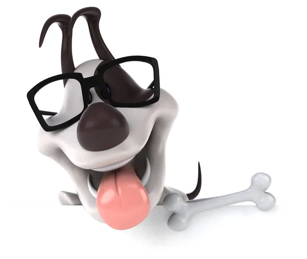 Fun Dog Bone Illustration — Stock Photo, Image