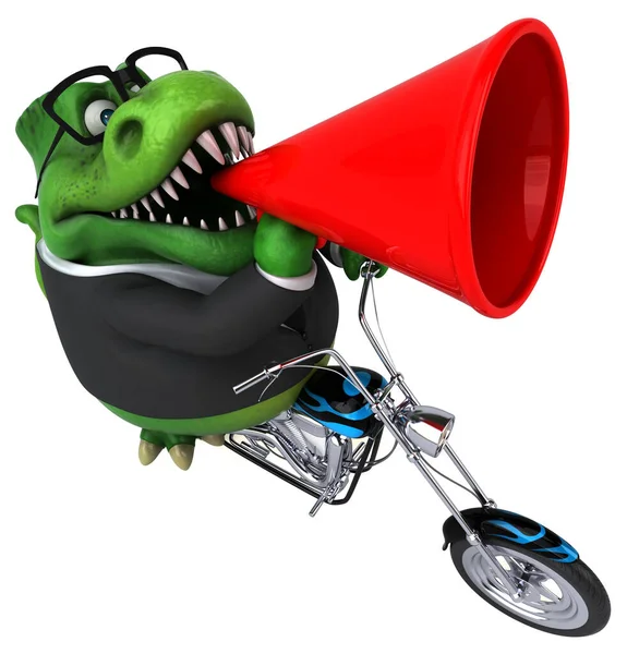 Leuke Trex Motorfiets Illustratie — Stockfoto