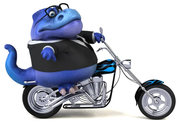 Leuke Trex Motorfiets Illustratie — Stockfoto