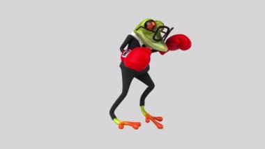 groene kikker Boksen
