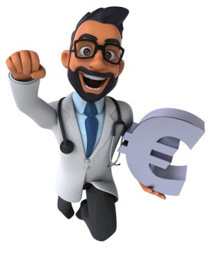 Avro ile eğlenceli 3D çizgi film Hintli doktor 