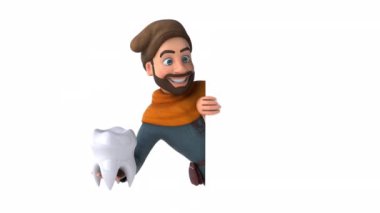 Dişi olan eğlenceli bir ortaçağ çizgi filmi.