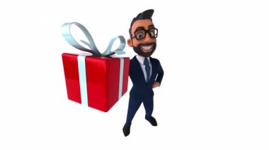 Eğlenceli iş adamı hediyesi.