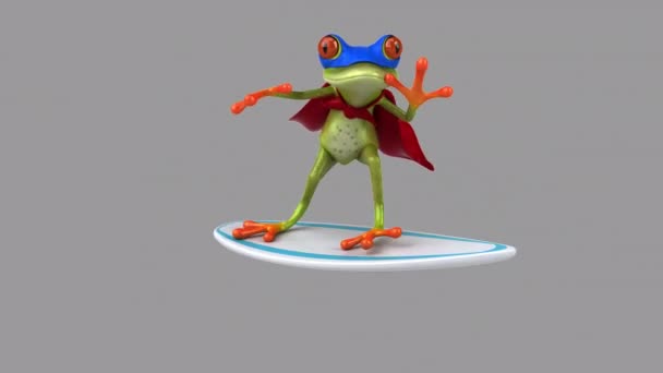 캐릭터 개구리 애니메이션 — 비디오