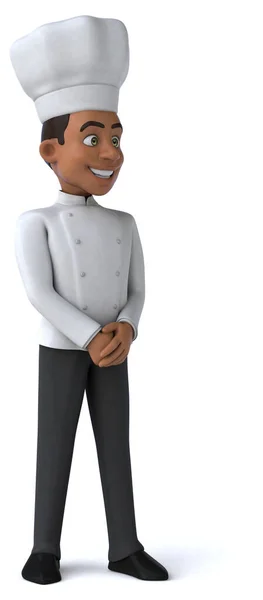 Fun Illustration Cartoon Chef Character — Stock Photo, Image