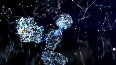 Bir röntgencinin anatomisi - 3D Illustration