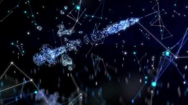 şırınga tıbbi simge - 3d animasyon  