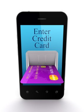 Online ödemeler kavramı.