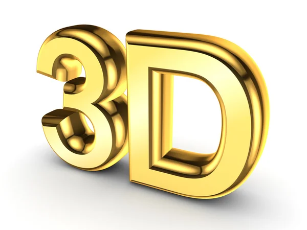 Palabra 3D . — Foto de Stock