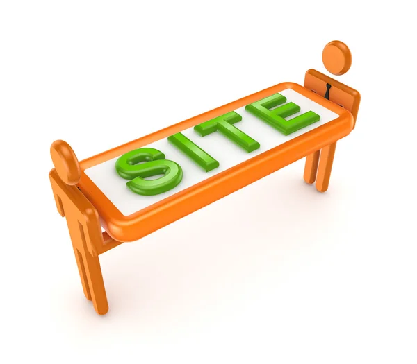SITE concept. — Stock Photo, Image