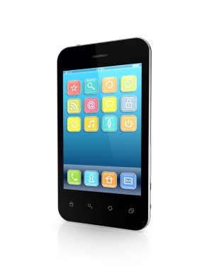 Modern cep telefonu.