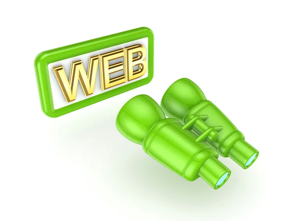 Webkonzept. — Stockfoto