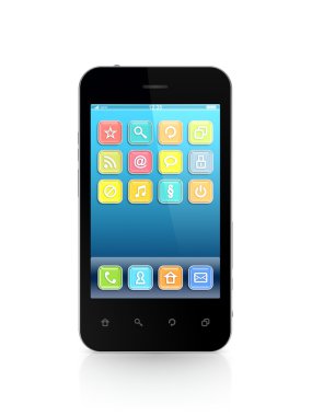 Modern cep telefonu.