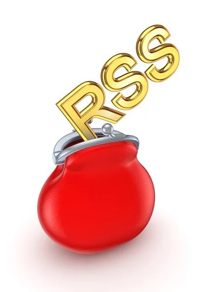 Conceito RSS . — Fotografia de Stock