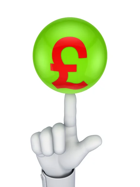 Pound sterling concept. — Stock Photo, Image