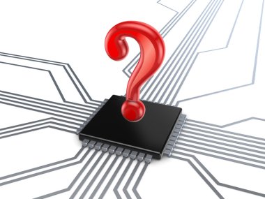 Kırmızı sorgu işlemcisi üzerinde işaretlemek.