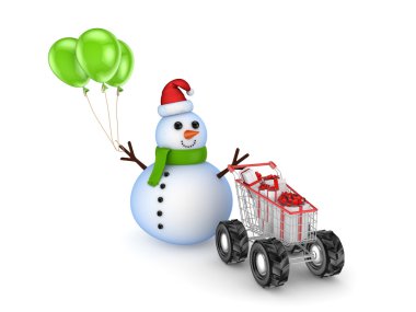 Noel satış konsepti.