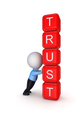 Trust concept. clipart