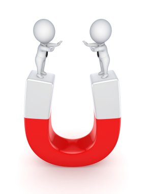 3D küçük bir at nalı.