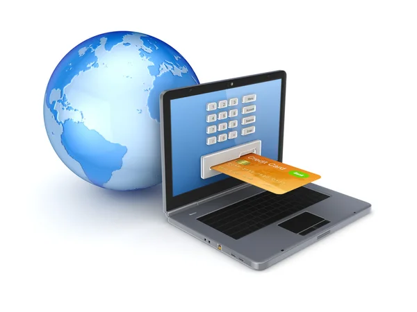 Online payments concept. — Stock Photo, Image