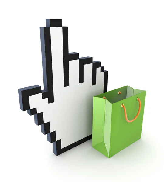 Concepto de compras online. —  Fotos de Stock